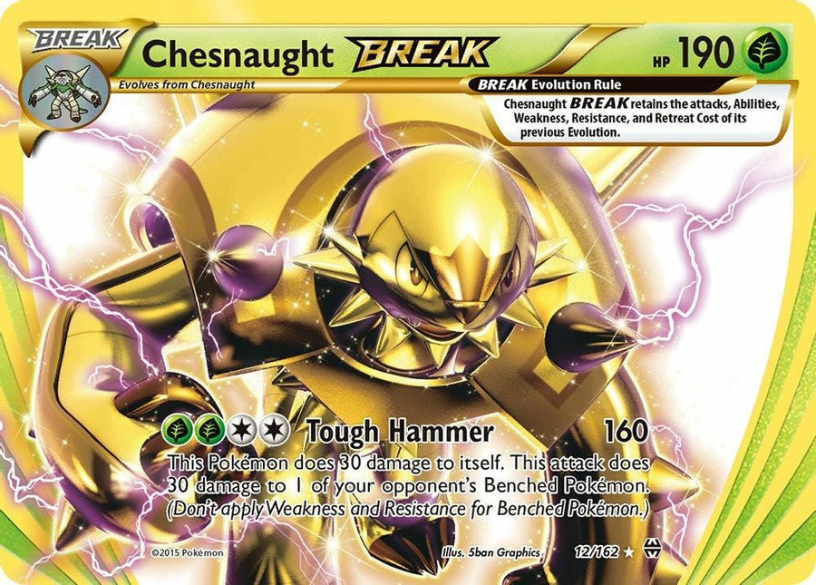 Chesnaught BREAK 012 - Holofoil XY BREAKthrough - Ultra Rare