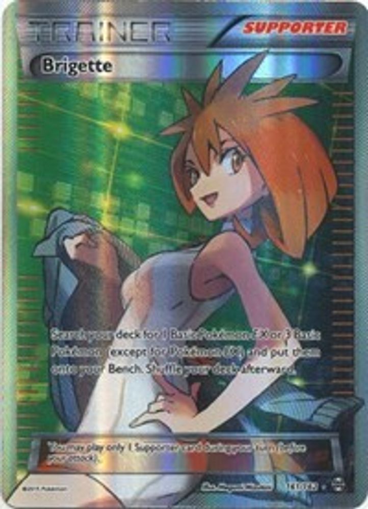 Brigette (Full Art) 161 - Holofoil XY BREAKthrough - Ultra Rare