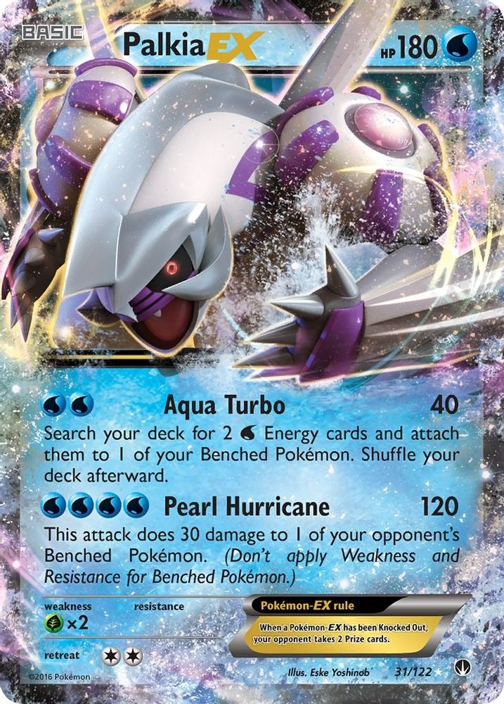 Palkia EX 031 - Holofoil XY BREAKpoint - Ultra Rare