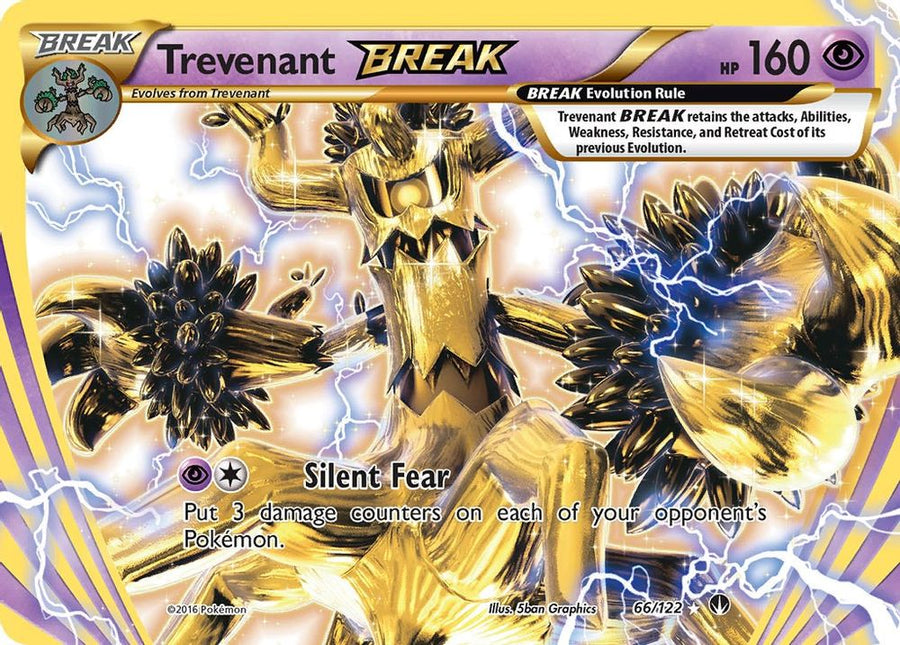 Trevenant BREAK 066 - Holofoil XY BREAKpoint - Rare BREAK