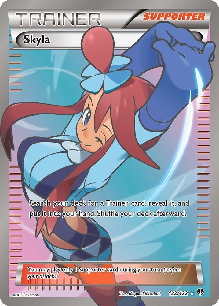 Skyla 122 - Holofoil XY BREAKpoint - Ultra Rare