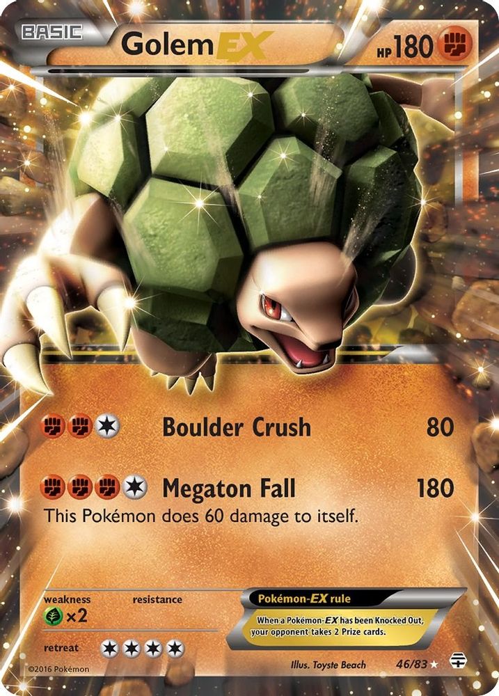 Golem EX 046 - Holofoil Generations - Ultra Rare