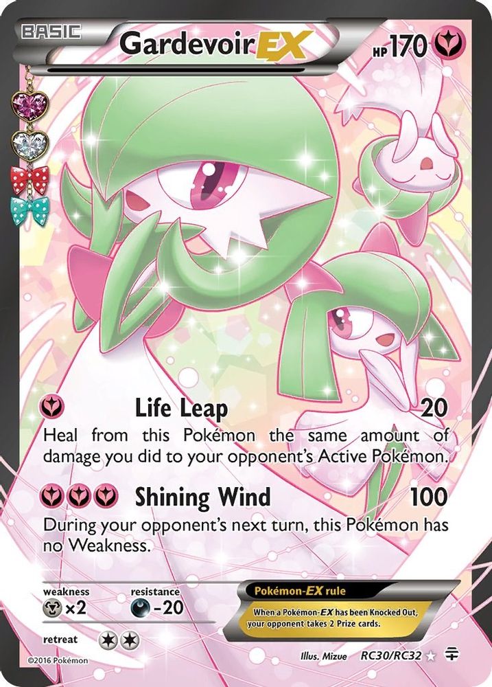 Gardevoir EX (Full Art) RC30 - Holofoil Generations Radiant Collection - Ultra Rare