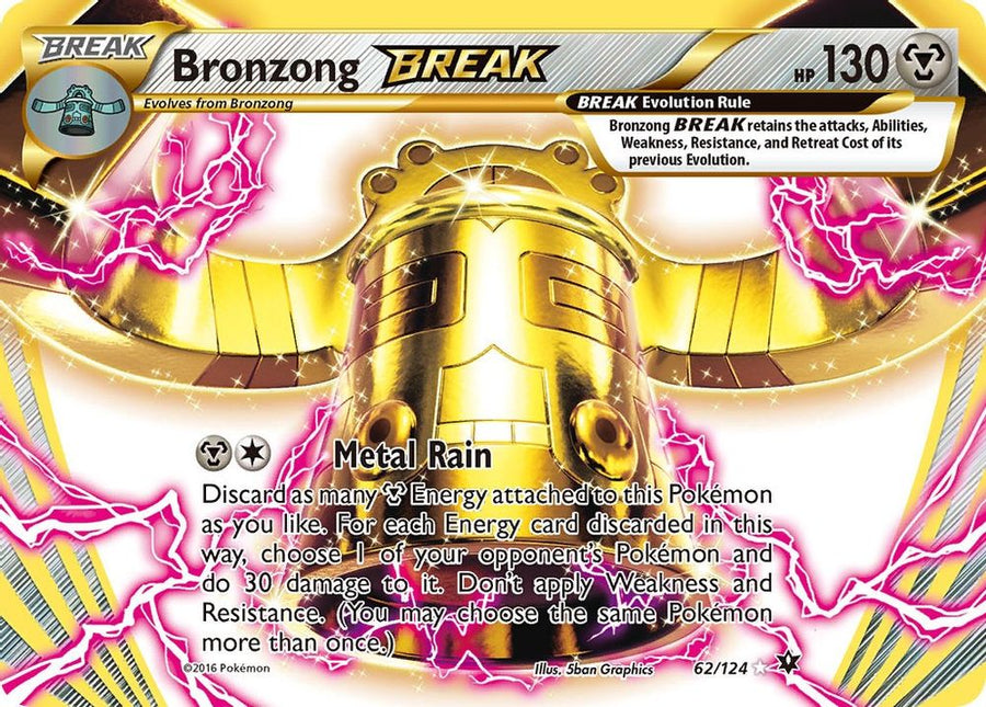 Bronzong BREAK 062 - Holofoil XY Fates Collide - Rare BREAK