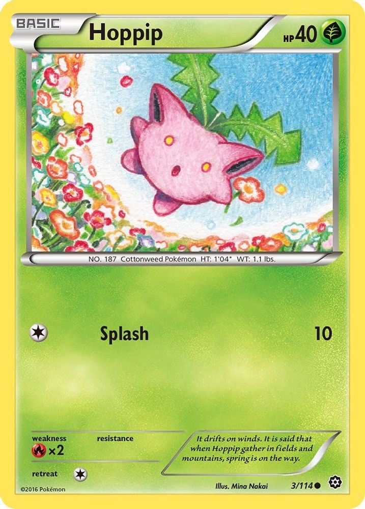 Hoppip 003 XY Steam Siege - Common