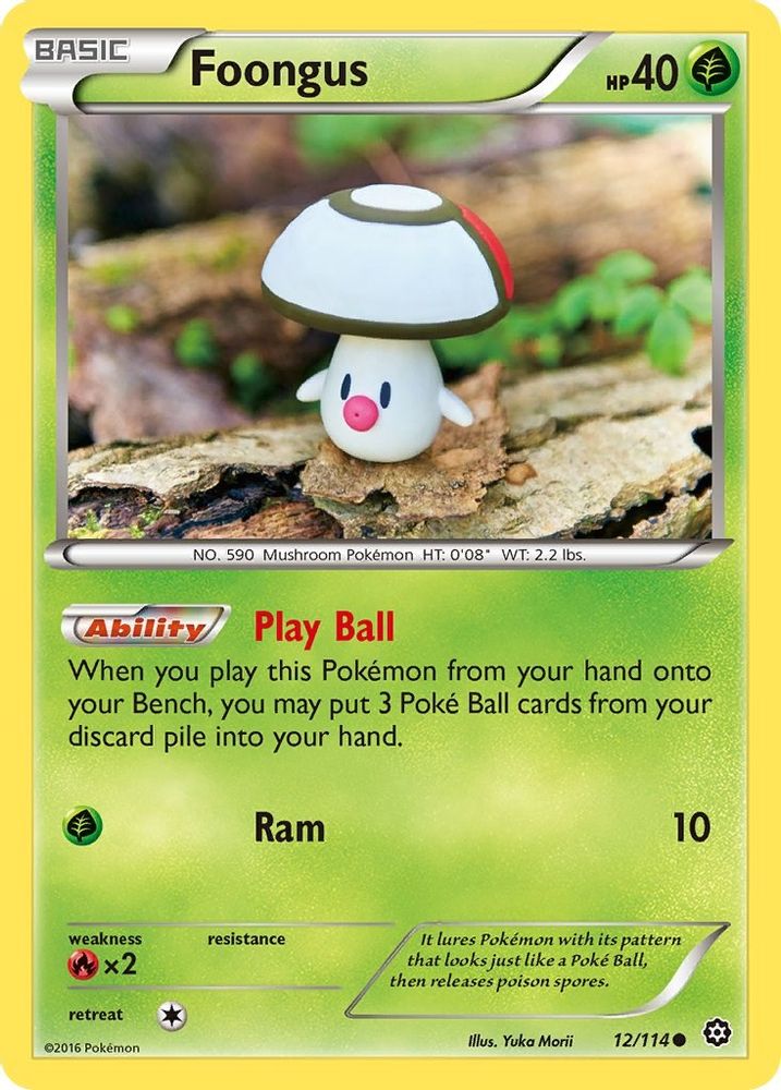 Foongus 012 XY Steam Siege - Common
