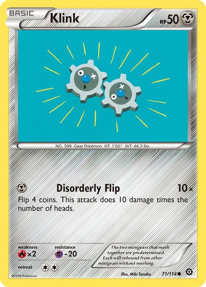 Klink 071 XY Steam Siege - Common
