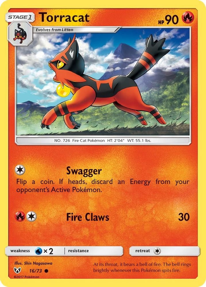 Torracat 016 Shining Legends - Common