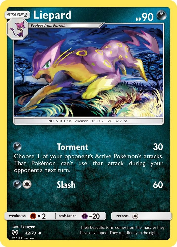 Liepard Shining Legends - Uncommon