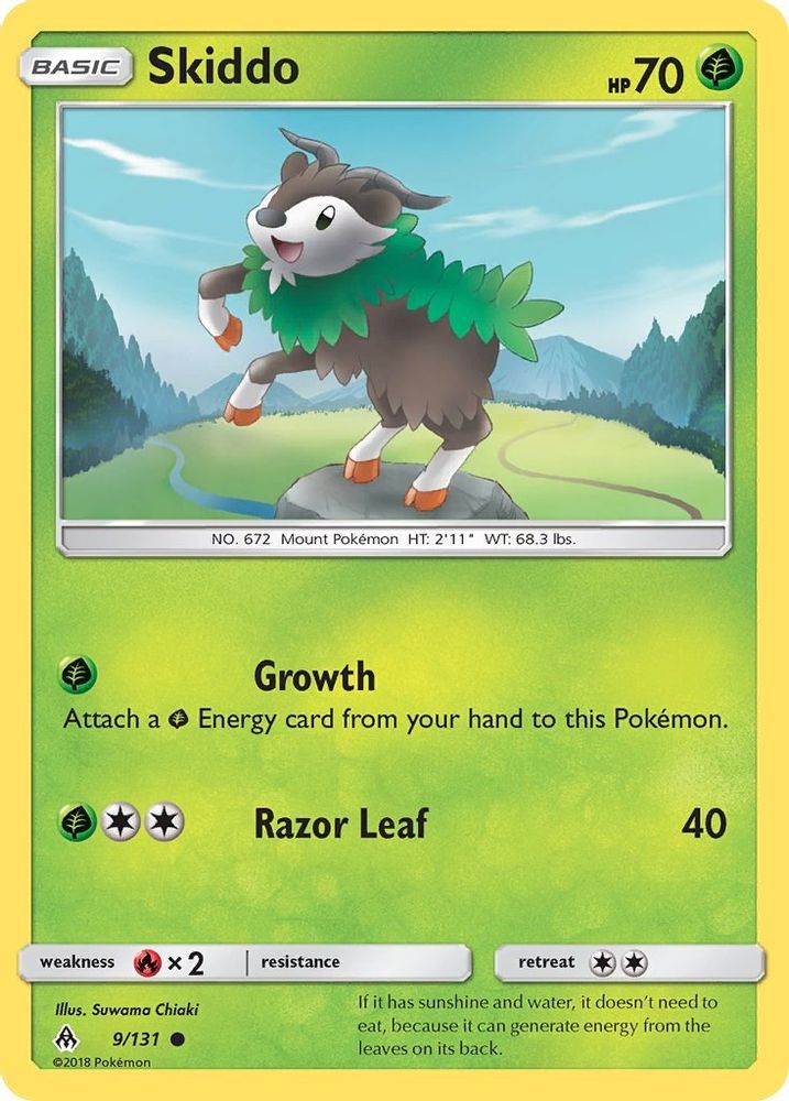 Skiddo SM Forbidden Light - Common