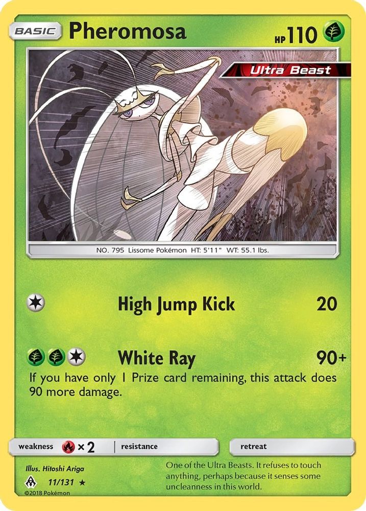Pheromosa 011 - Reverse Holofoil SM Forbidden Light - Holo Rare