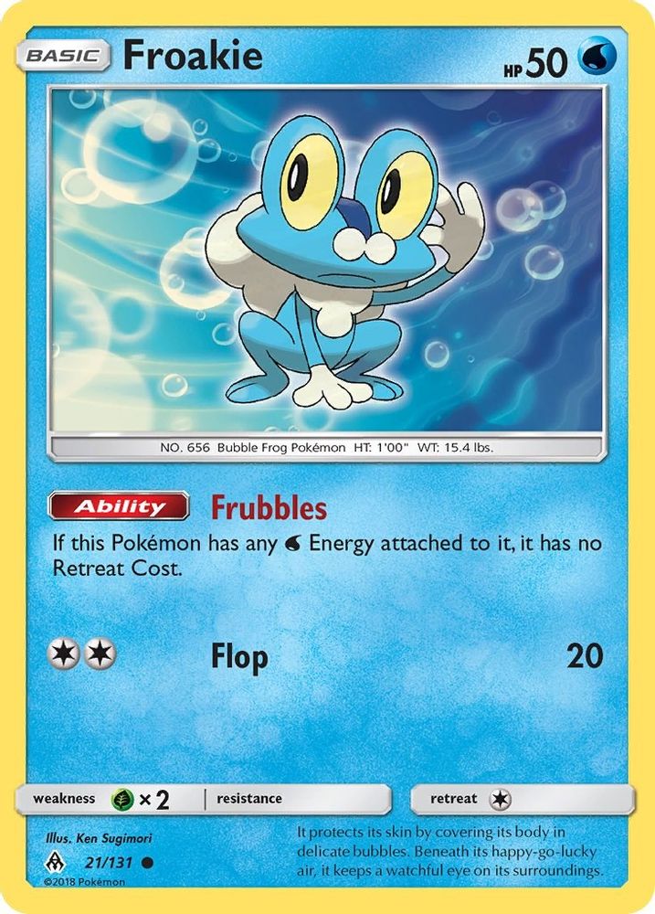 Froakie (21)/131 SM Forbidden Light - Common