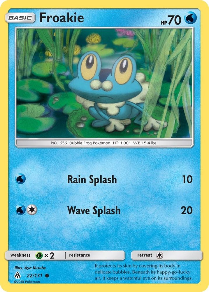 Froakie (22) (22) 022 SM Forbidden Light - Common