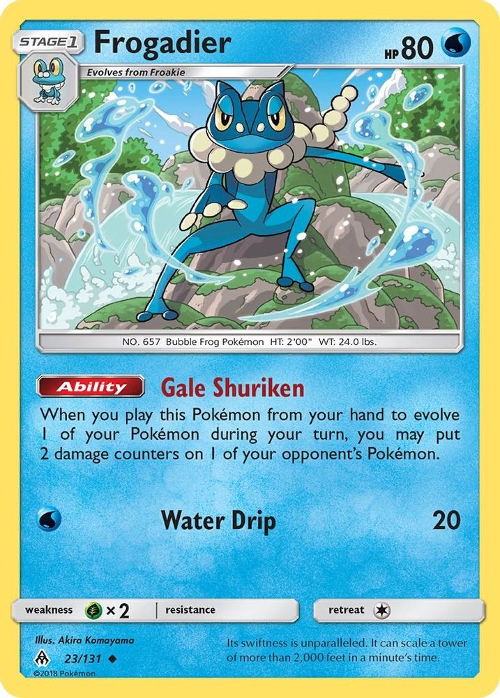 Frogadier 023 SM Forbidden Light - Uncommon