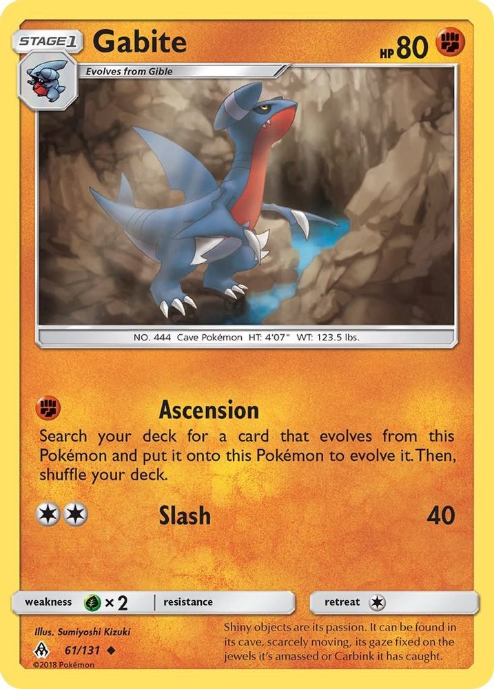 Gabite 061 SM Forbidden Light - Uncommon