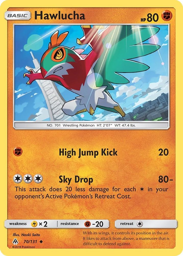 Hawlucha 070 SM Forbidden Light - Uncommon