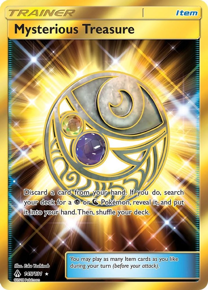 Mysterious Treasure (Secret) - Holofoil SM Forbidden Light - Secret Rare
