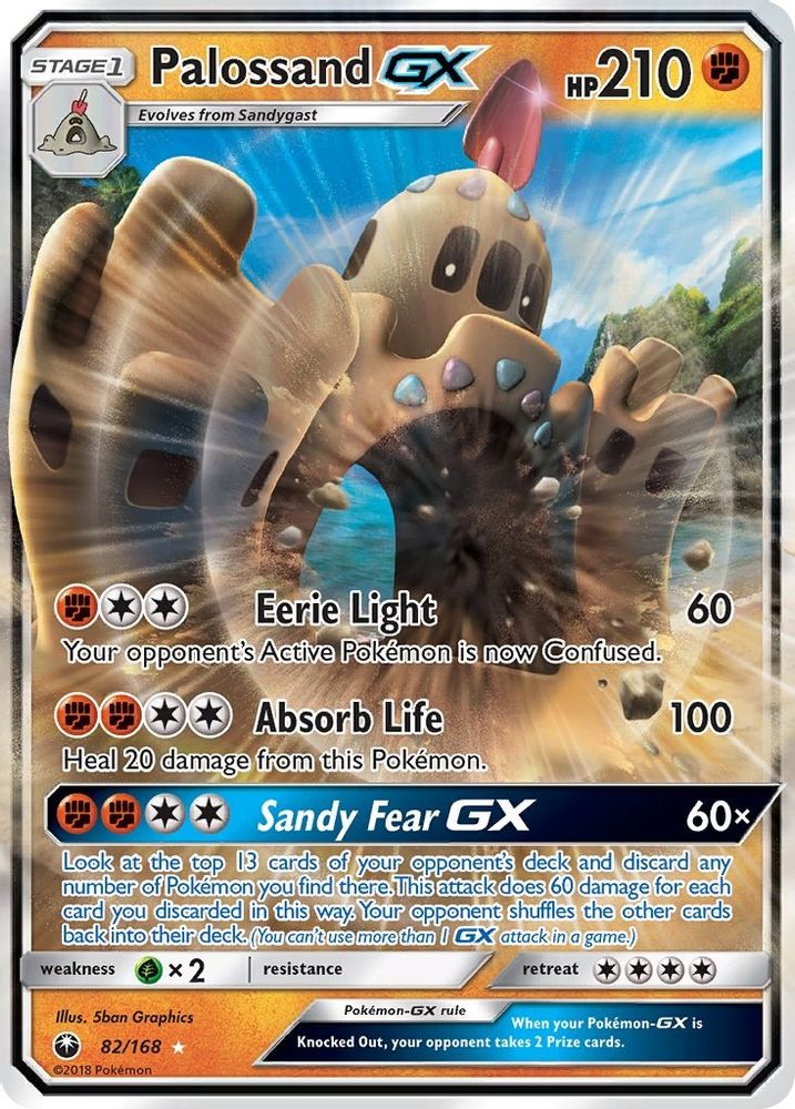 Palossand GX - Holofoil SM Celestial Storm - Ultra Rare