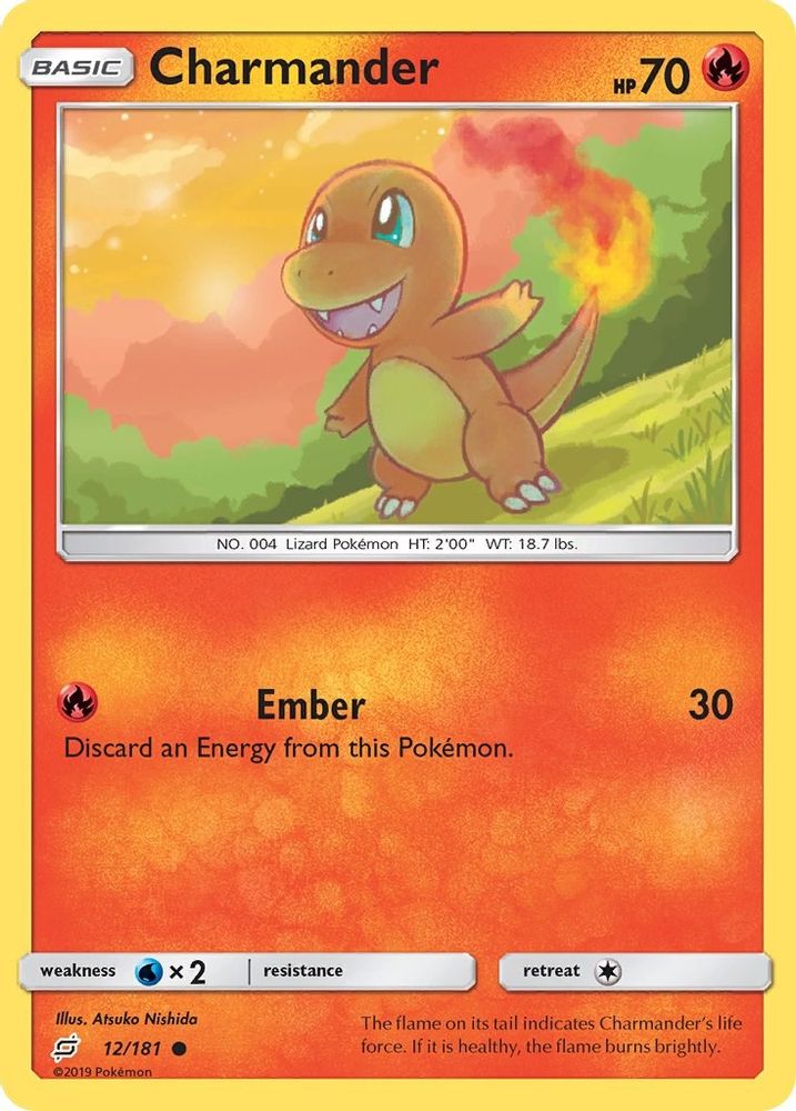 Charmander (12) (12) 012 SM Team Up - Common