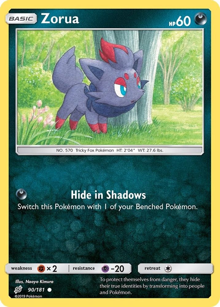 Zorua 090 SM Team Up - Common