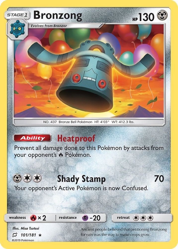 Bronzong SM Team Up - Rare