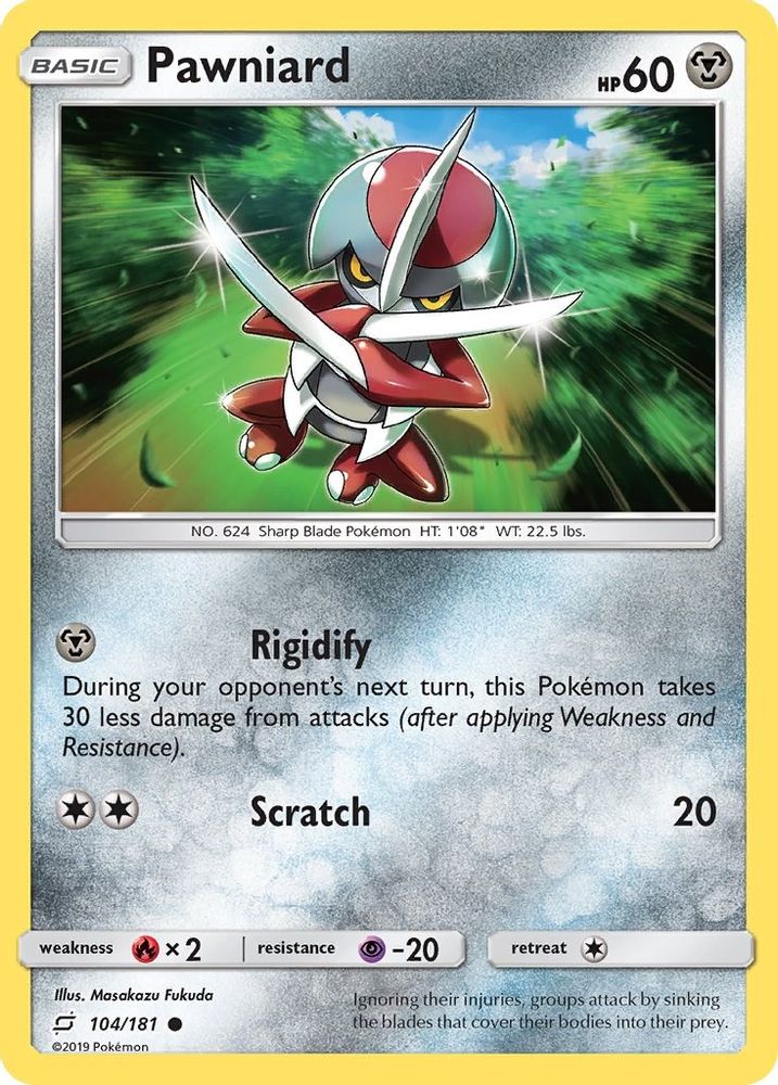 Pawniard/181 - Reverse Holofoil SM Team Up - Common