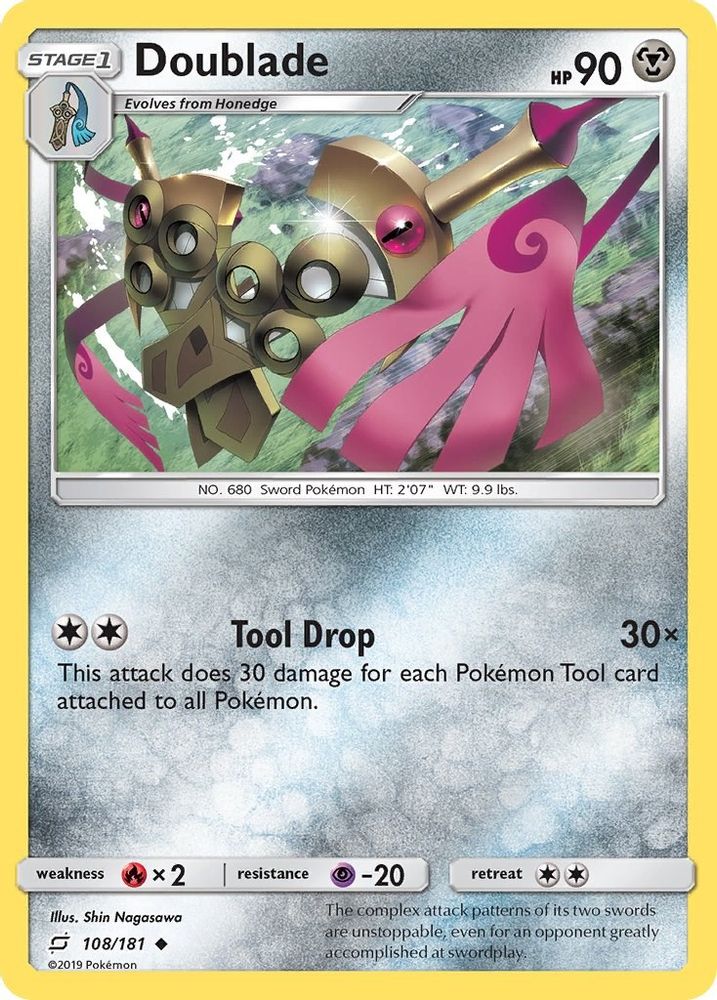 Doublade SM Team Up - Uncommon