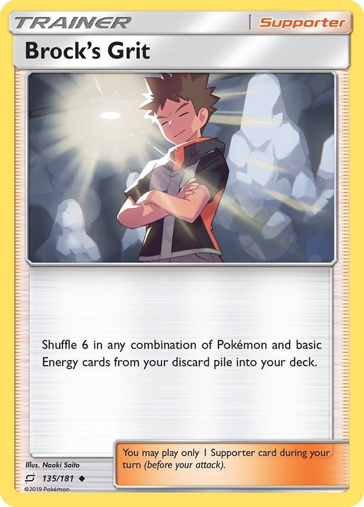 Brock's Grit 135 SM Team Up - Uncommon