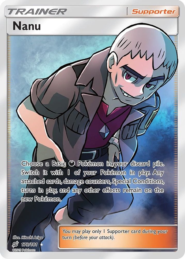 Nanu (Full Art) - Holofoil SM Team Up - Ultra Rare