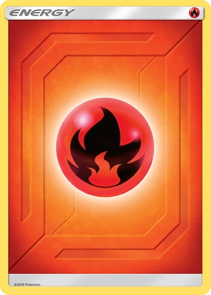 Fire Energy (2019 Unnumbered) SM Team Up - Common