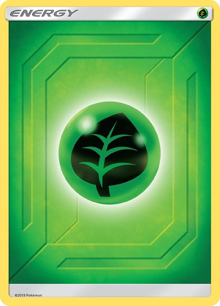 Grass Energy (2019 Unnumbered) - Reverse Holofoil SM Team Up - Common