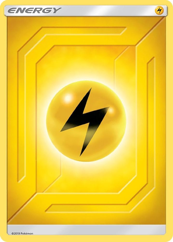 Lightning Energy (2019 Unnumbered) - Reverse Holofoil SM Team Up - Common