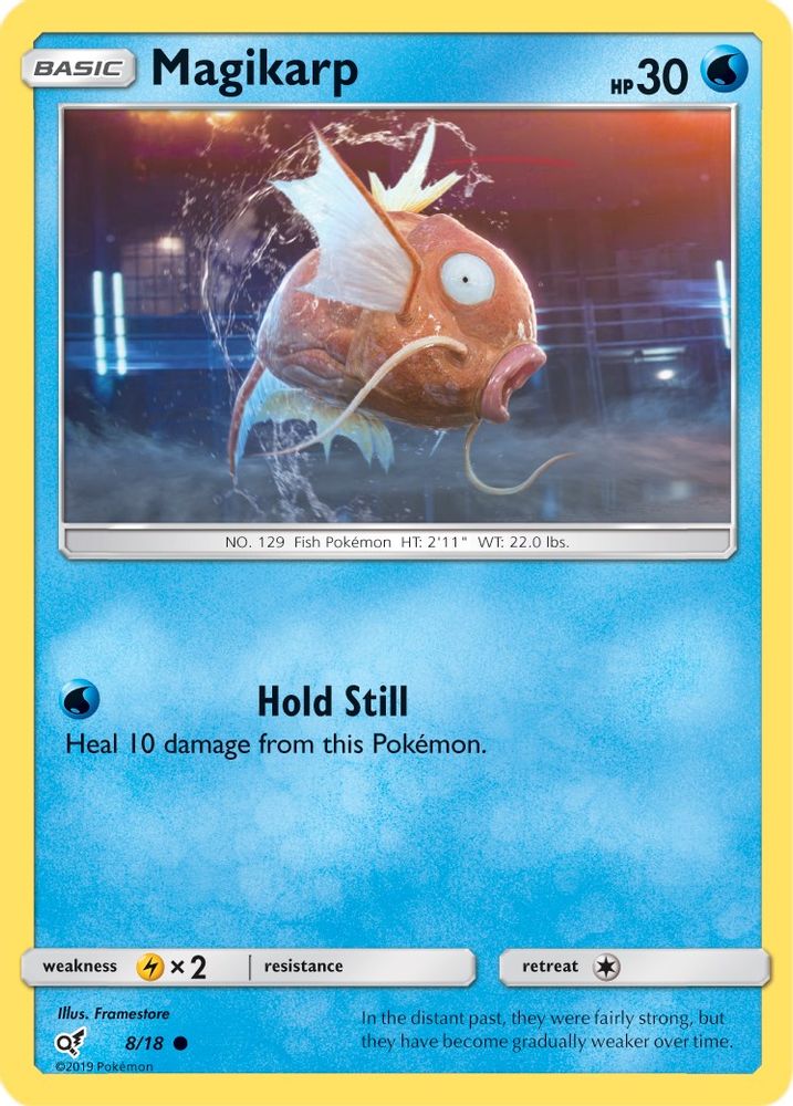Magikarp (Holo Common) 008 - Holofoil Detective Pikachu - Common