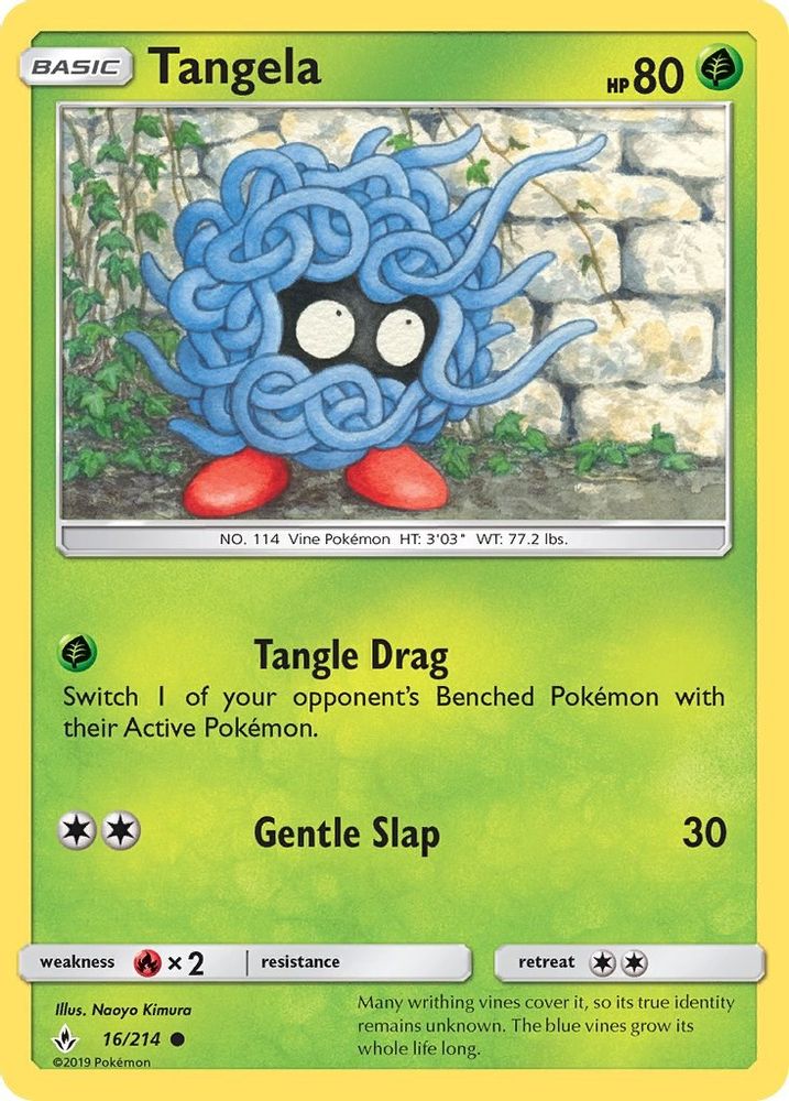 Tangela/214 SM Unbroken Bonds - Common