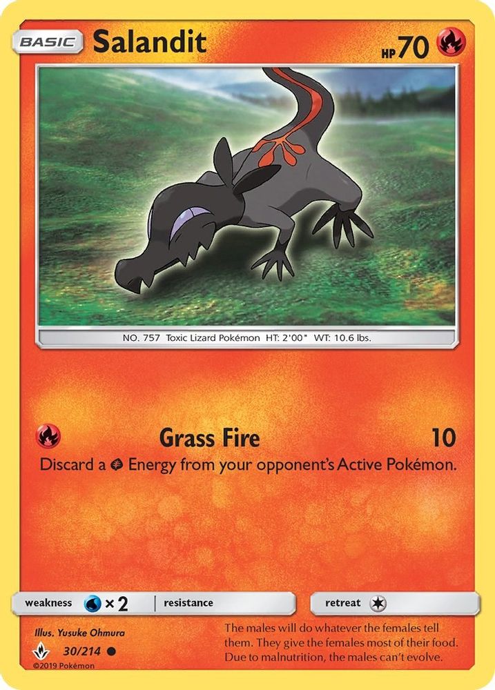 Salandit - Reverse Holofoil SM Unbroken Bonds - Common