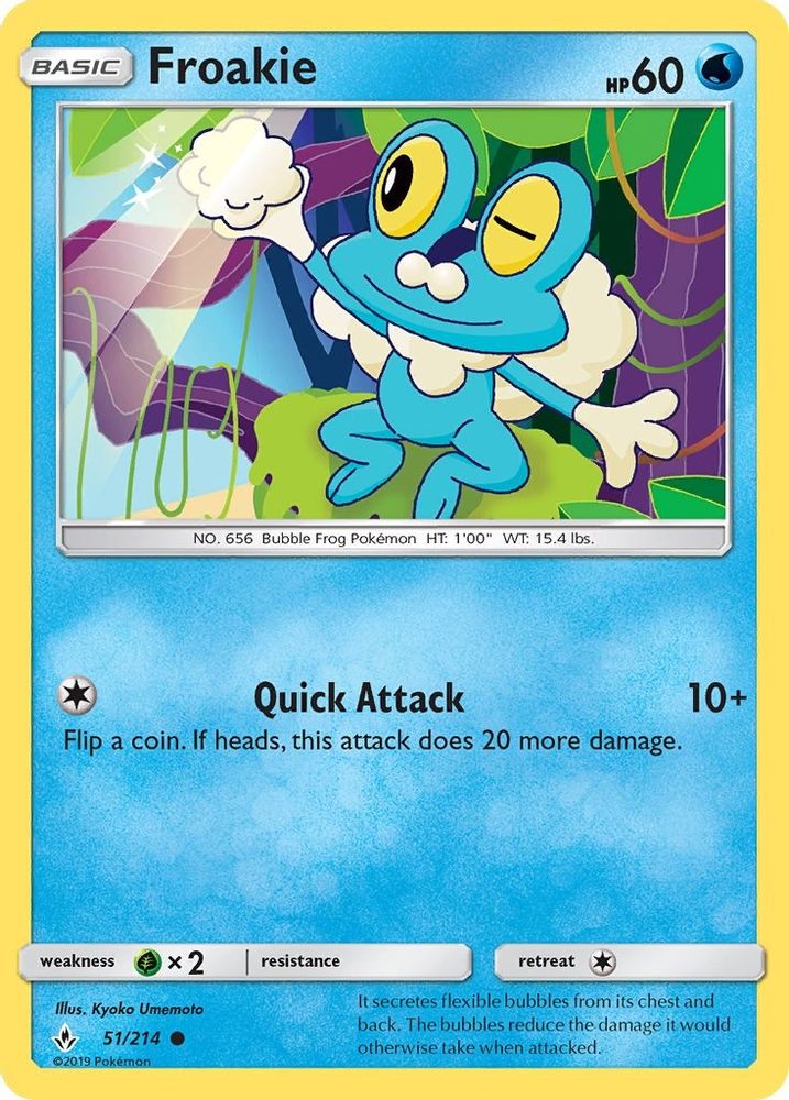 Froakie 051 SM Unbroken Bonds - Common