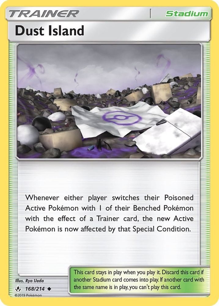 Dust Island 168 SM Unbroken Bonds - Uncommon