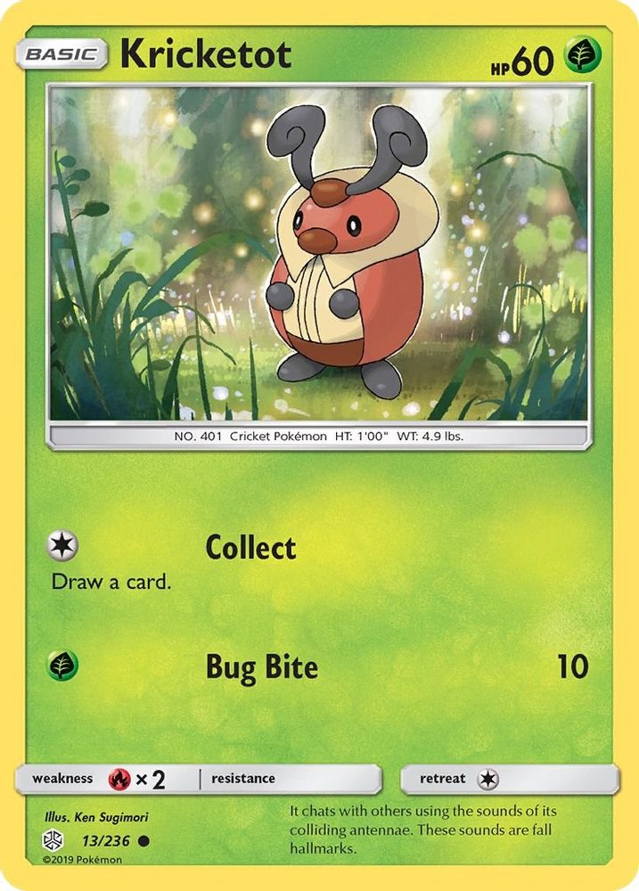 Kricketot 013/236 SM Cosmic Eclipse - Common