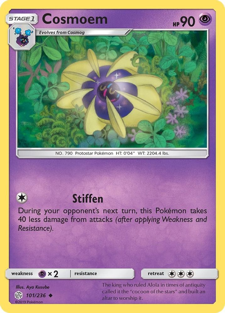 Cosmoem 101 - Reverse Holofoil SM Cosmic Eclipse - Uncommon