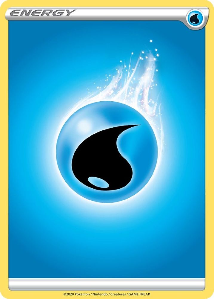Water Energy SWSH01 Sword & Shield Base Set - Common