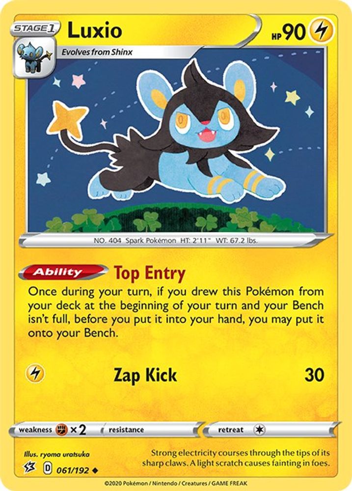 Luxio 061 SWSH02 Rebel Clash - Uncommon