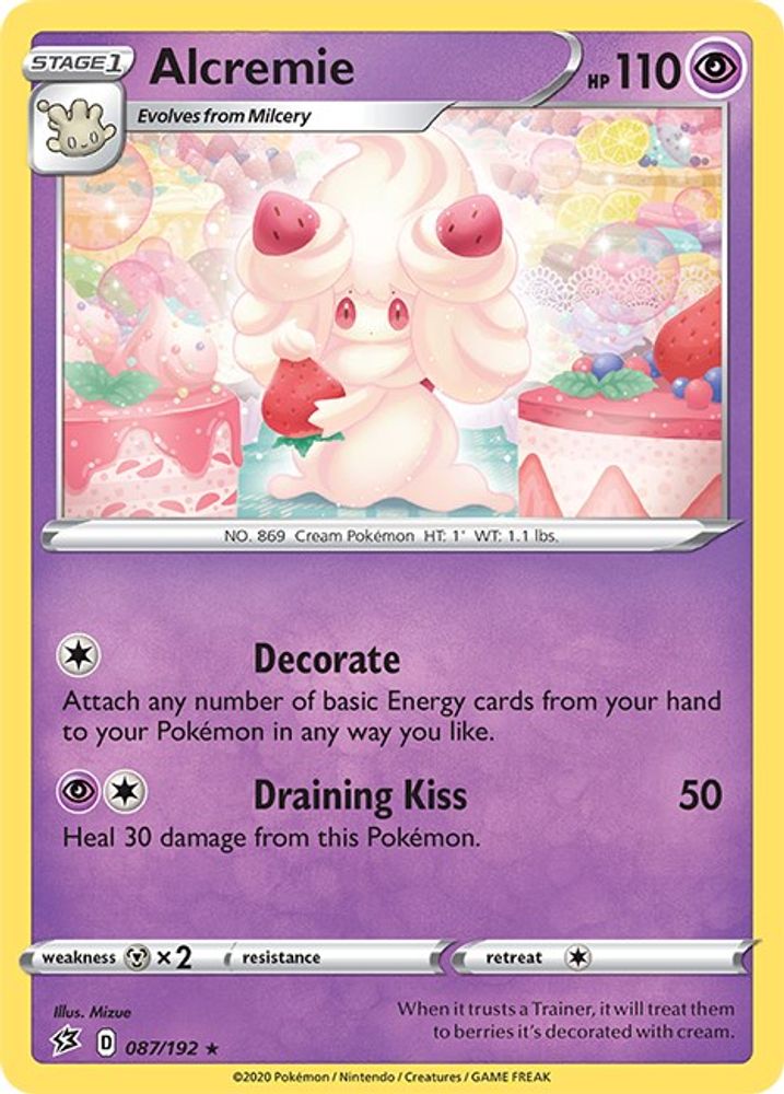 Alcremie 087 SWSH02 Rebel Clash - Rare