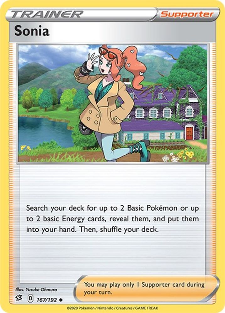 Sonia 167 SWSH02 Rebel Clash - Uncommon