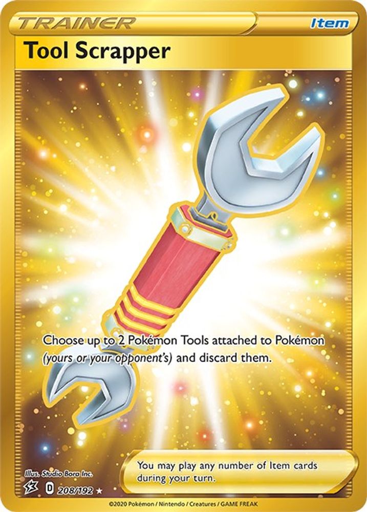 Tool Scrapper (Secret) 208 - Holofoil SWSH02 Rebel Clash - Secret Rare