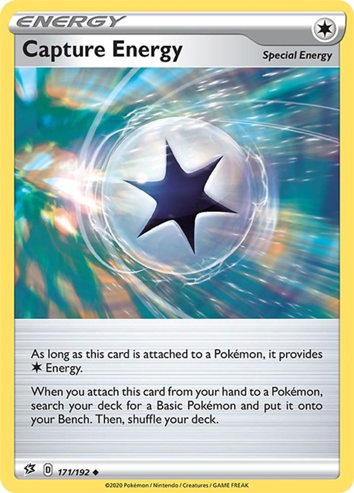 Capture Energy 171 - Reverse Holofoil SWSH02 Rebel Clash - Uncommon
