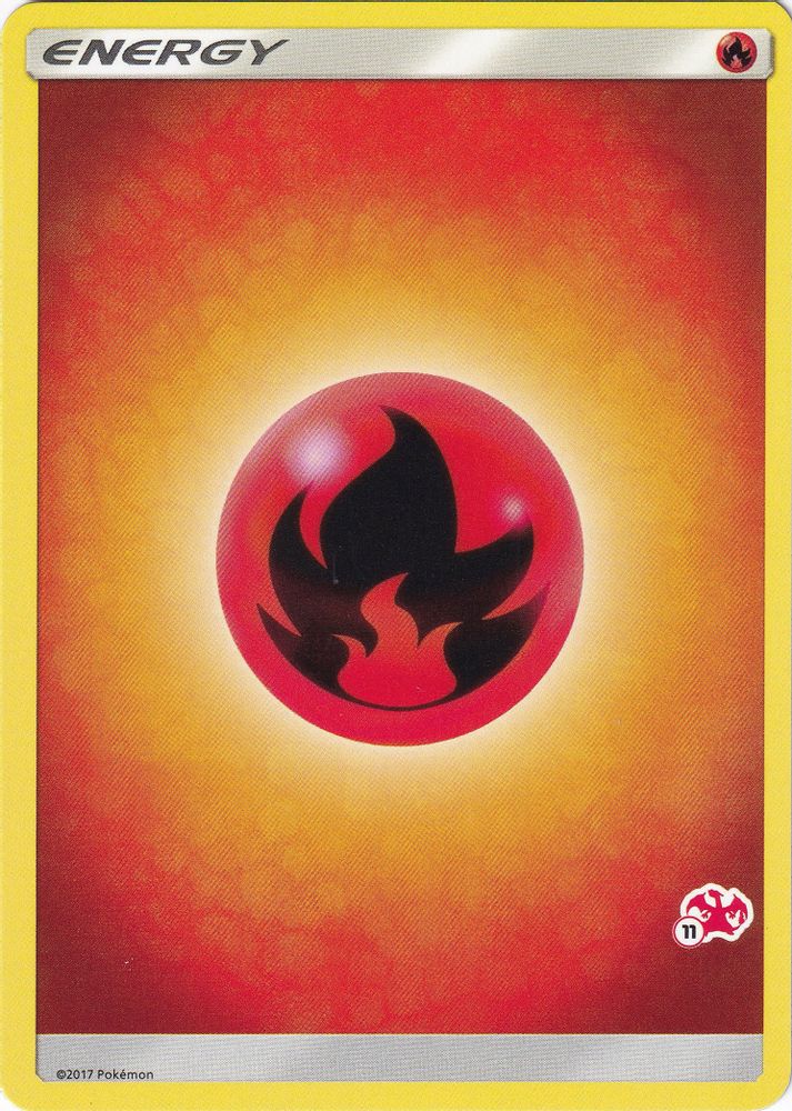 Fire Energy (#11 Charizard Stamped) Battle Academy - Promo
