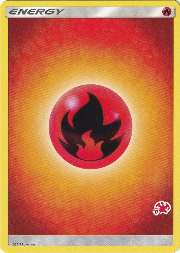 Fire Energy (#17 Charizard Stamped) Battle Academy - Promo