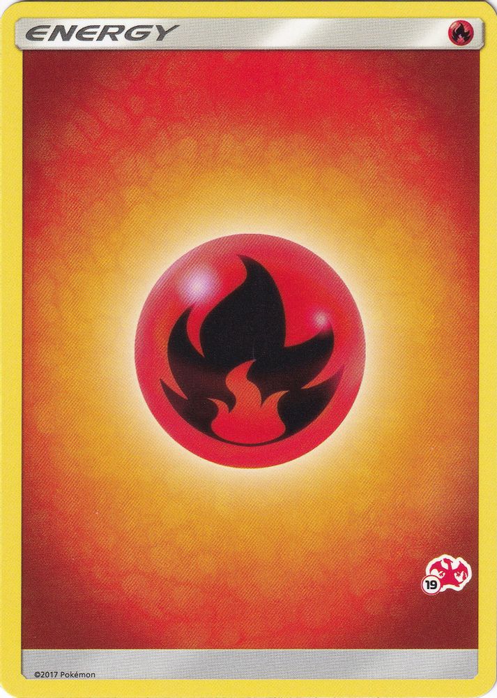Fire Energy (#19 Charizard Stamped) Battle Academy - Promo