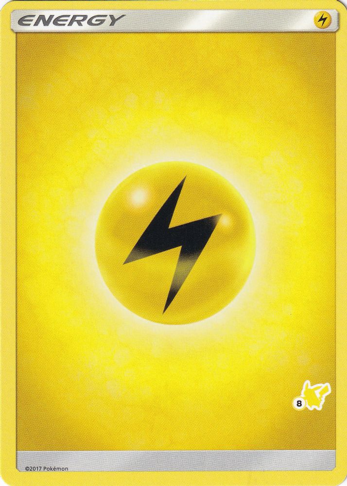 Lightning Energy (#8 Pikachu Stamped) Battle Academy - Promo
