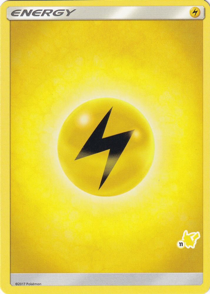 Lightning Energy (#11 Pikachu Stamped) Battle Academy - Promo
